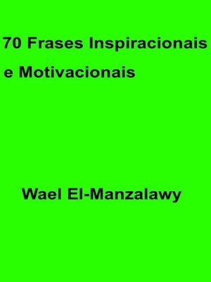 cover image of 70 Frases Inspiracionais E Motivacionais
